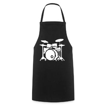Batteur Batteur Batteur Offert - Tablier de cuisine - noir - Devant - AI Model Male 185 dark (185cm)