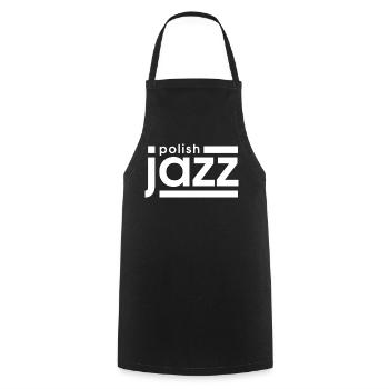 Polnischer Jazz - Kochschürze - Schwarz - Vorne - AI Model Male 185 dark (185cm)