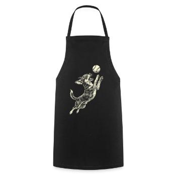 Chihuahua Dog Breed Baseball - Cooking Apron - black - Front - AI Model Male 185 dark (185cm)