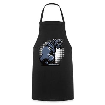 Cane Corso Cane Corsos Corso halter Corso Owner - Cooking Apron - black - Front - AI Model Male 185 dark (185cm)