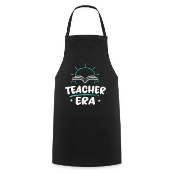 Lehrerzeit | Teaching Life Shirt - Kochschürze - Schwarz - Vorne - AI Model Male 185 dark (185cm)
