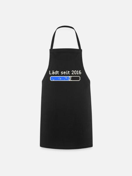 Lädt seit 2016 Pixelbar - Kochschürze - Schwarz
