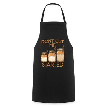 Don't Get Me Started Jars - Kochschürze - Schwarz - Vorne - AI Model Male 185 dark (185cm)
