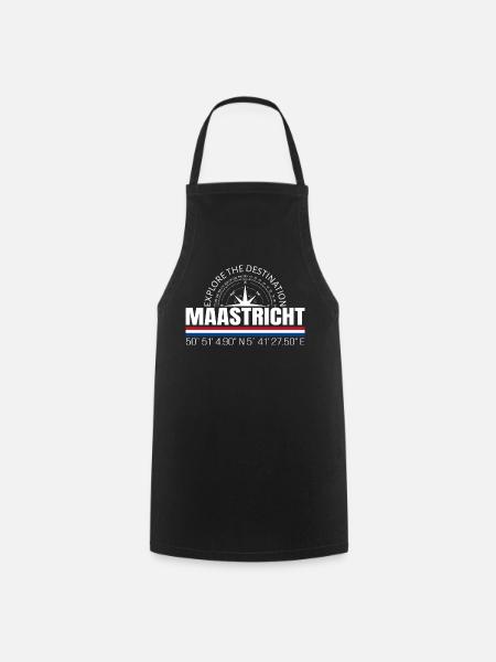 Maastricht - Kochschürze - Schwarz