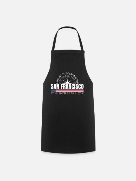 San Francisco - Kochschürze - Schwarz