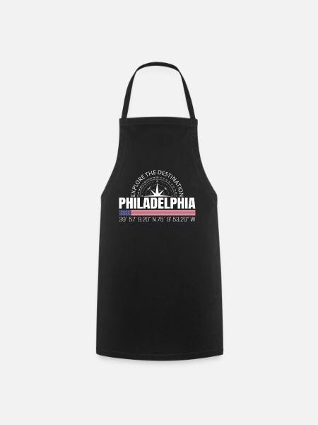 Philadelphia - Kochschürze - Schwarz