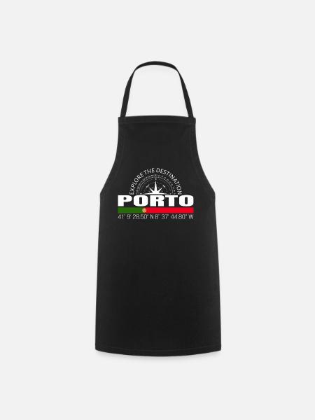 Porto - Kochschürze - Schwarz
