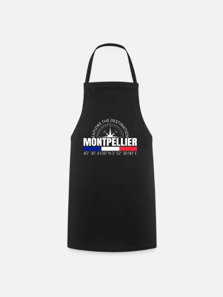 Montpellier - Kochschürze - Schwarz