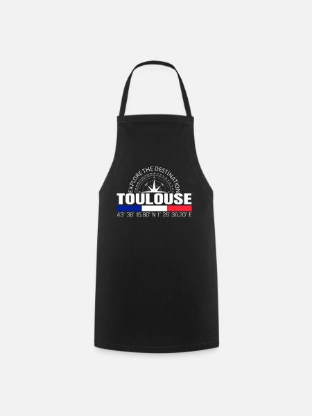 Toulouse - Kochschürze - Schwarz
