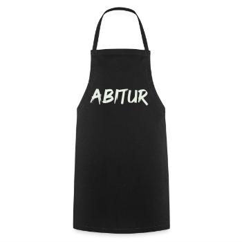 ABTUR Kunstschrift – Mutiger Markenlook - Kochschürze - Schwarz - Vorne - AI Model Male 185 dark (185cm)