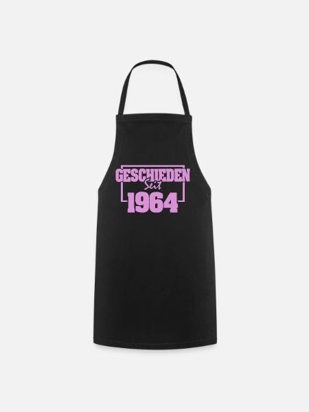 Scheidung 1964 - Kochschürze - Schwarz
