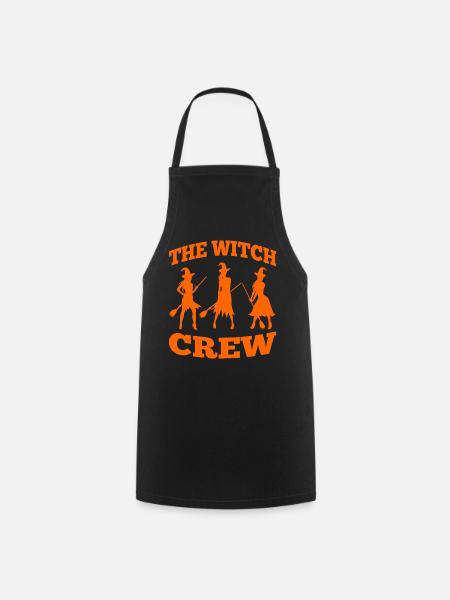 Witch Crew - Kochschürze - Schwarz