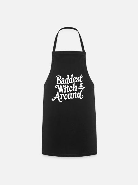 Baddest Witch Around - Kochschürze - Schwarz