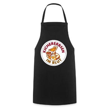 Kichererbsen im Blut Falafel Foodtruck T-Shirt - Kochschürze - Schwarz - Vorne - AI Model Male 185 dark (185cm)