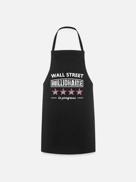 Wall Street Millionär - Kochschürze - Schwarz
