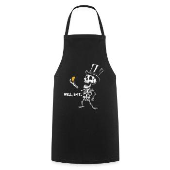 Well Shit Skeleton Lost Taco Halloween - Kochschürze - Schwarz - Vorne - AI Model Male 185 dark (185cm)