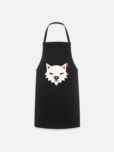 Halloween Werwolf Herren - Kochschürze - Schwarz