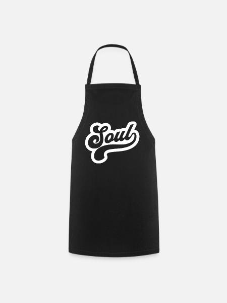 Soul Script Retro-Logo - Kochschürze - Schwarz