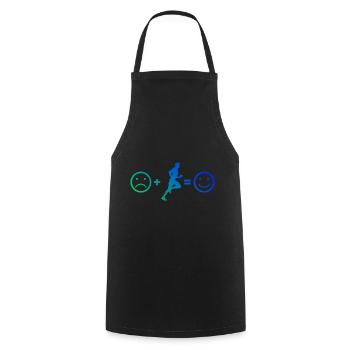 Jogging Jogging Course Hommes Fitness Running - Tablier de cuisine - noir - Devant - AI Model Male 185 dark (185cm)