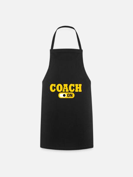 coach on Cadeau Humour Coach coaching entraineur - Forklæde - sort