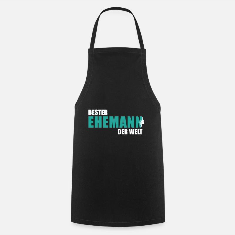 Bester Ehemann der Welt - Kochschürze - Schwarz