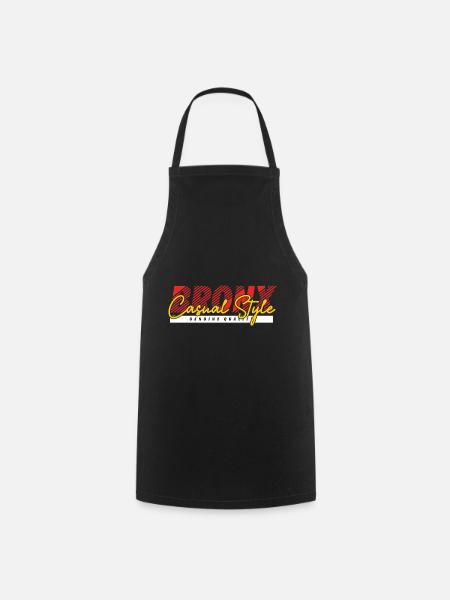Bronx Casual Style - Kochschürze - Schwarz