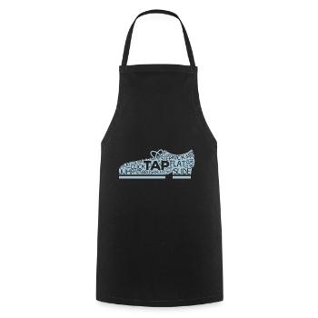 Tap Dance Tap Dance Jazz Dancer Tap Dance - Cooking Apron - black - Front - AI Model Male 185 dark (185cm)