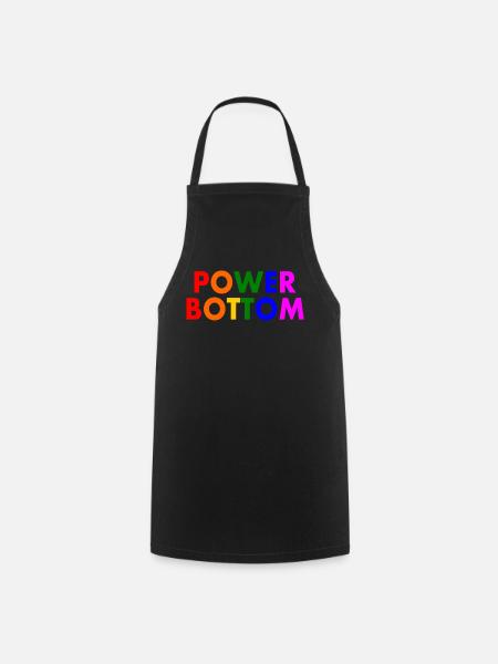 Power bottom - Kochschürze - Schwarz