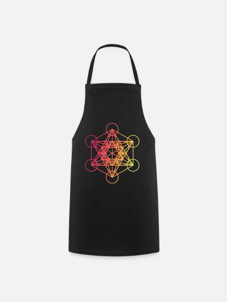 Metatron 9 - Cooking Apron - black