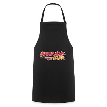 Horror Movie Horror Horror Movie Fan Gift - Cooking Apron - black - Front - AI Model Male 185 dark (185cm)