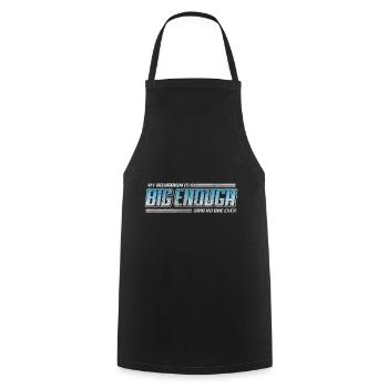 Aquarium Fish Goldfish - Cooking Apron - black - Front - AI Model Male 185 dark (185cm)