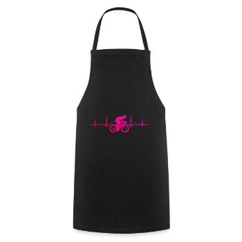 Road Bike Men Road Bike Road Cycling Road Cycling - Cooking Apron - black - Front - AI Model Male 185 dark (185cm)