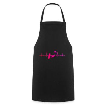 Kite Men Kitesurfing Women Kitesurfer Kitesurfer Kitesurfin - Cooking Apron - black - Front - AI Model Male 185 dark (185cm)