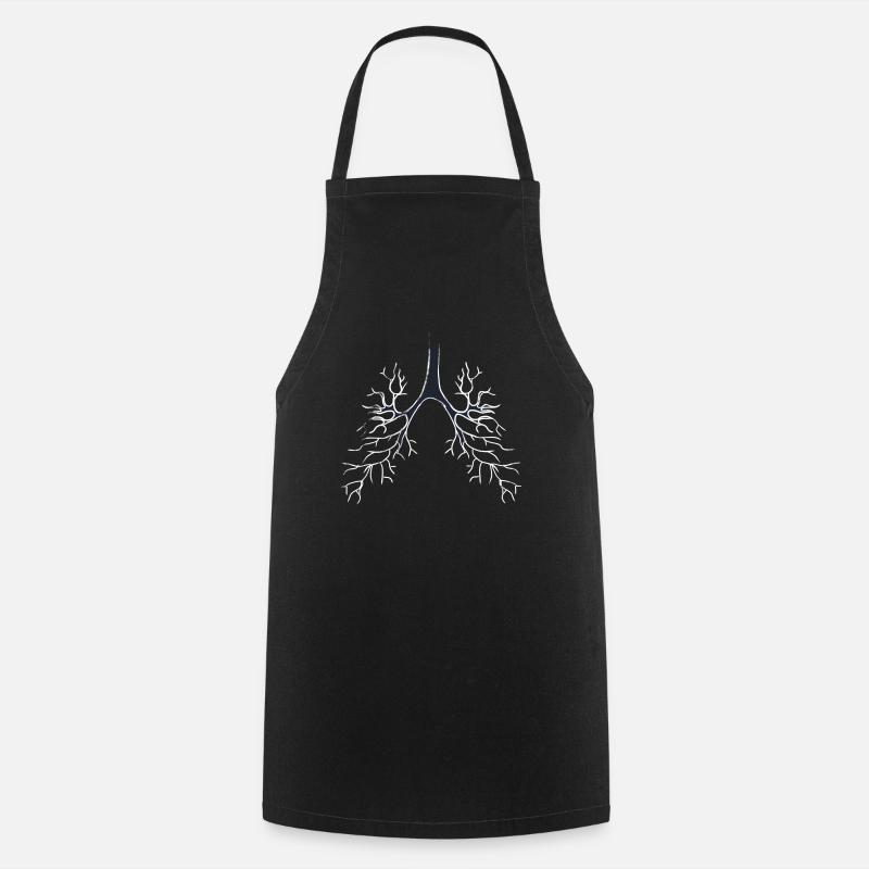 Bronches Poumons - Tablier de cuisine - noir
