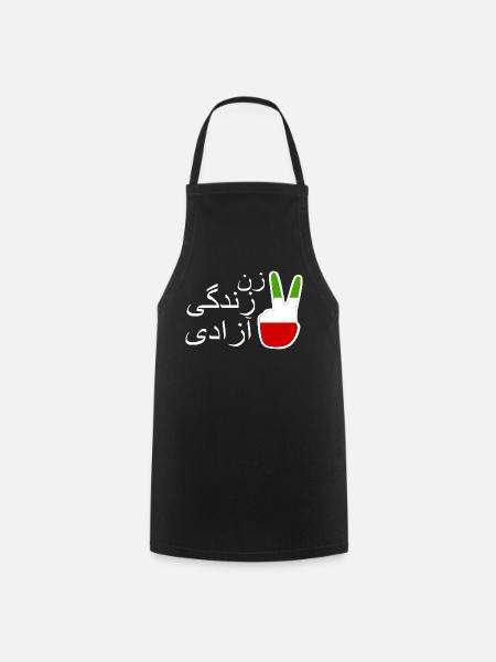 Jin jiyan azadi زن زندگی آزادی - Kochschürze - Schwarz