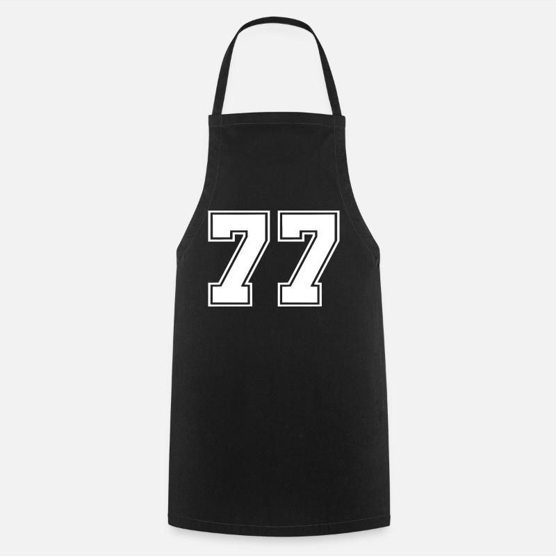 77 - Cooking Apron - black