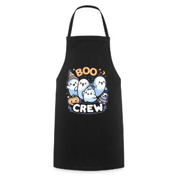 Buh-Crew - Kochschürze - Schwarz - Vorne - AI Model Male 185 dark (185cm)