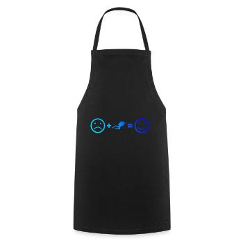 Taucher Scuba Tauchen Diving Scuba Taucher - Kochschürze - Schwarz - Vorne - AI Model Male 185 dark (185cm)