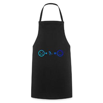 Ski de fond Hommes Femmes Patinage de fond Ski de fond Cl - Tablier de cuisine - noir - Devant - AI Model Male 185 dark (185cm)