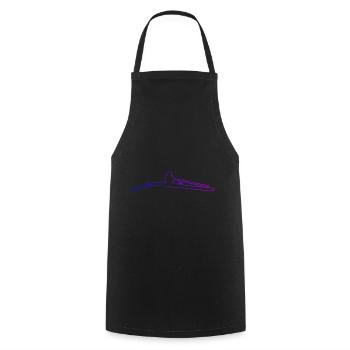 Damen Rudern Rowing Ruderer Herren - Kochschürze - Schwarz - Vorne - AI Model Male 185 dark (185cm)