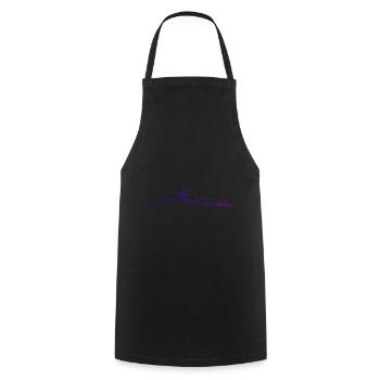 Rameurs Femmes Aviron Hommes Aviron - Tablier de cuisine - noir - Devant - AI Model Male 185 dark (185cm)
