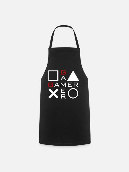 Gamer - Kochschürze - Schwarz