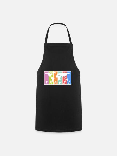 To travel. Travel! Travel - Cooking Apron - black