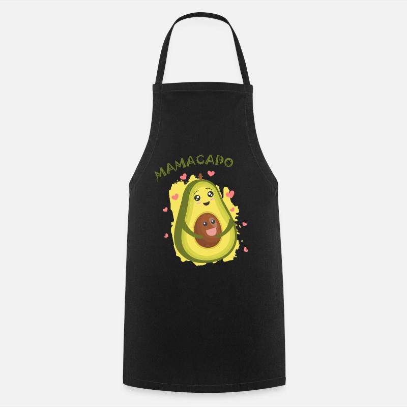 Mamacado - Kochschürze - Schwarz