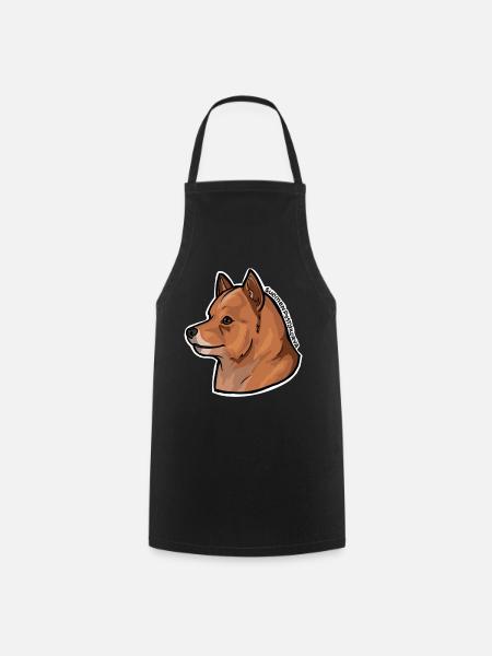 Finnish vertical ear - Cooking Apron - black