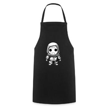 Halloween Horror Movie - Video Games Gaming - Cooking Apron - black - Front - AI Model Male 185 dark (185cm)