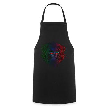 Ogaden - Tablier de cuisine - noir - Devant - AI Model Male 185 dark (185cm)