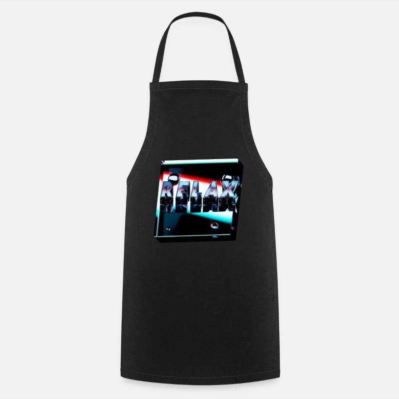 Relax - Tablier de cuisine - noir