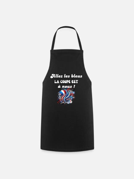 The cup is ours! - Cooking Apron - black