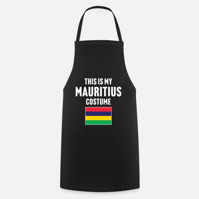 C’est mon costume de l’île Maurice - Tablier de cuisine - noir